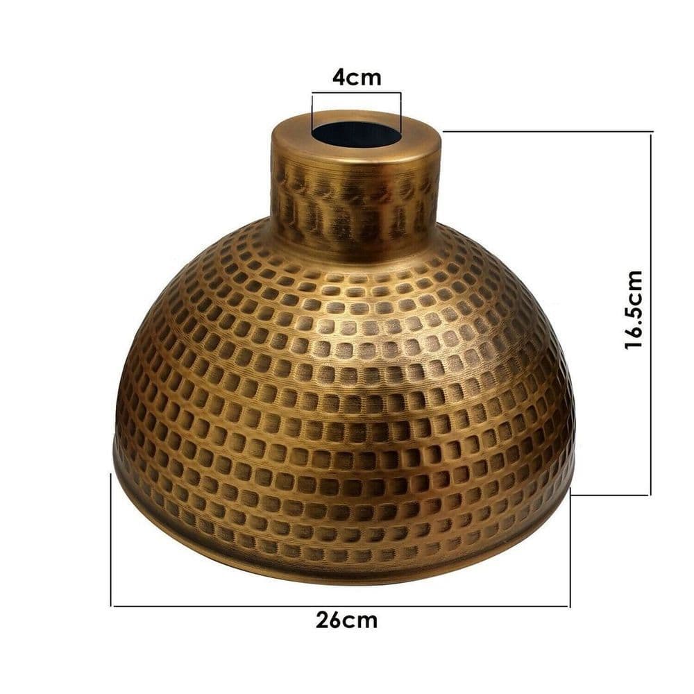 image-Curvy shape Metal Pendant light shade Ceiling Lamp Shades~1561