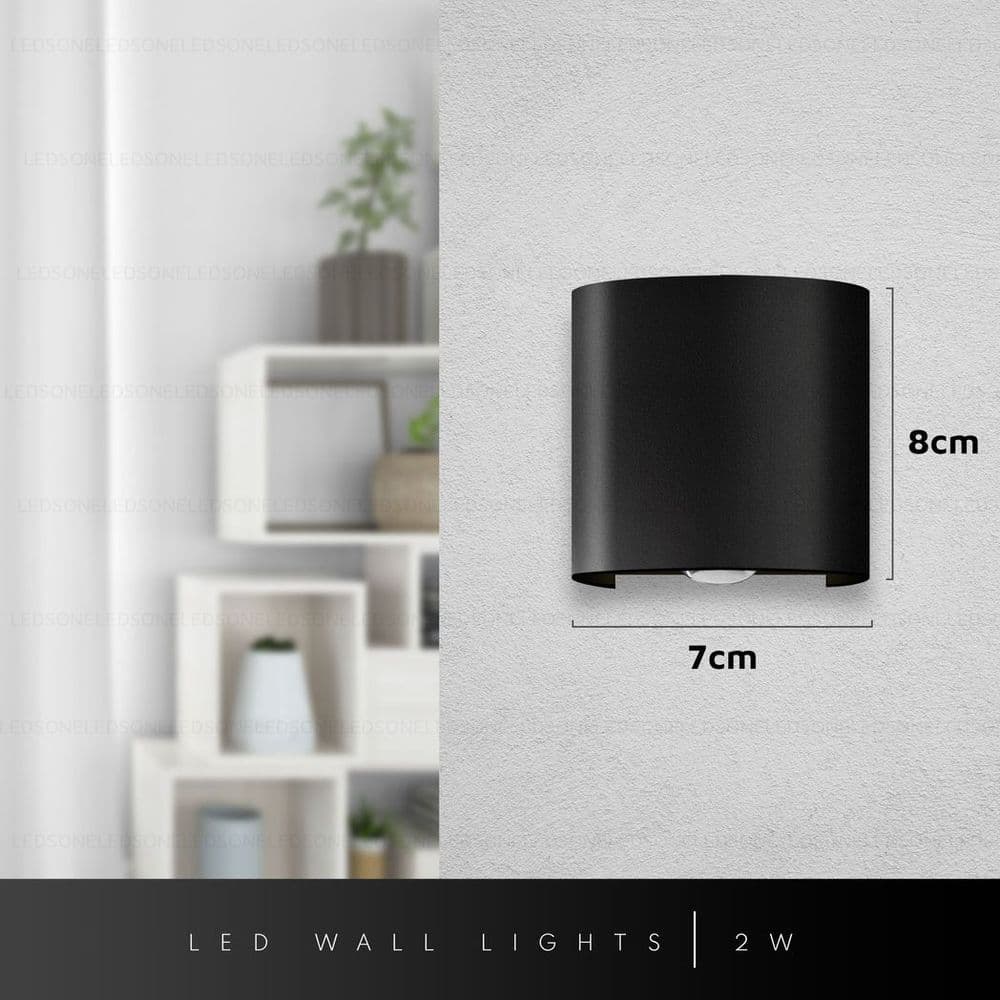 image-Modern LED Wall Lights IP54 rainproof Aluminum Wall Lamp~1577