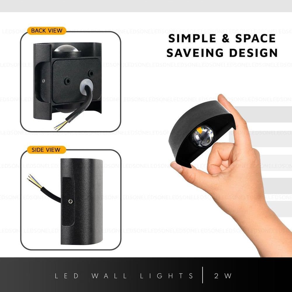 image-Modern LED Wall Lights IP54 rainproof Aluminum Wall Lamp~1577