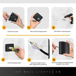 image-Modern LED Wall Lights IP54 rainproof Aluminum Wall Lamp~1577