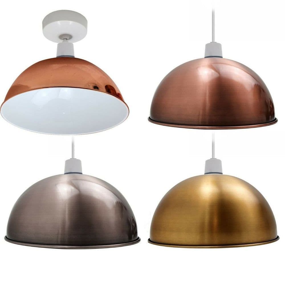 image-300mm Metal Lights Easy Fit industrial lamp ceiling lamp shades~1558
