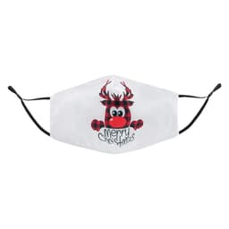 image-Termin8 Unisex Face Mask Printed Christmas Design, Lightweight & Breathable