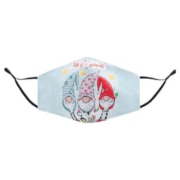 image-Termin8 Unisex Face Mask Printed Christmas Design, Lightweight & Breathable