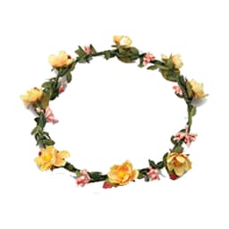 image-Flower Head Garland Crown Perfect for Festivals | Weddings or Summer days