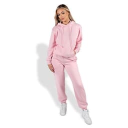 image-Wellworth Women's Loungewear Hoodie & Jogger 2pcs Set, Baby Blue or Baby Pink