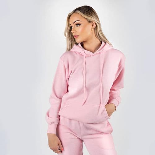 image-Wellworth Women's Loungewear Hoodie & Jogger 2pcs Set, Baby Blue or Baby Pink