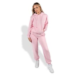 image-Wellworth Women's Loungewear Hoodie & Jogger 2pcs Set, Baby Blue or Baby Pink