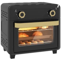 image-HOMCOM 10L Air Fryer Oven, Electric Oven, Grill, Roast, Bake, 1000W