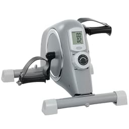 image-Compact Magnetic Resistance Exercise Bike - Grey 8 Levels LCD