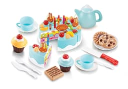 image-SOKA 54pc Birthday Cream Cake Kids Childrens Pretend Play Party Cake Set
