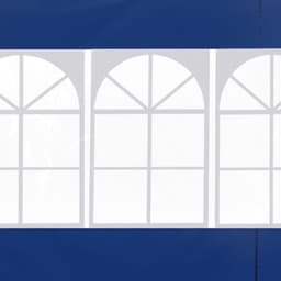 image-3m Gazebo Exchangeable Side Panel Panels W/ Window-Blue