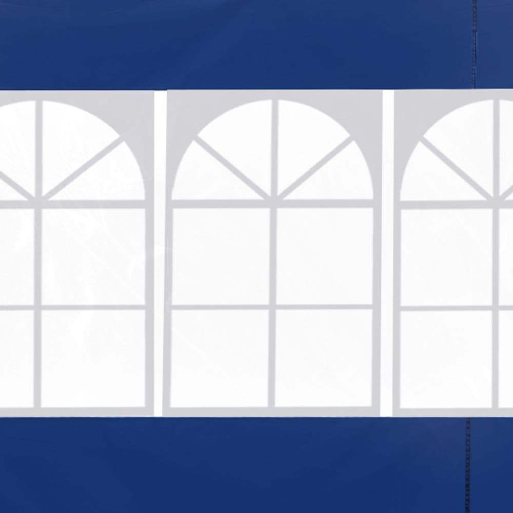 image-3m Gazebo Exchangeable Side Panel Panels W/ Window-Blue
