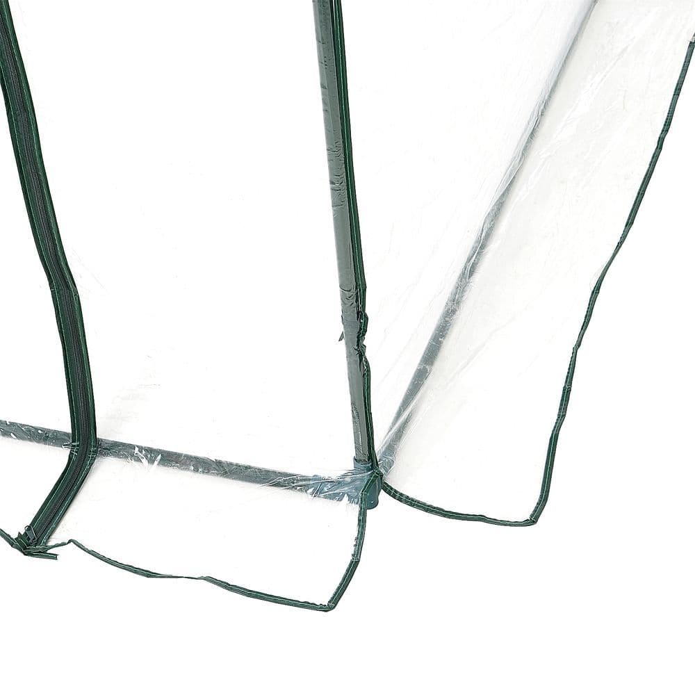 image-Walk in Transparent Greenhouse, Steel Frame, S size