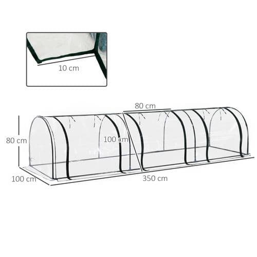 image-Mini Portable Gardening Flower Plants Greenhouse Warm House