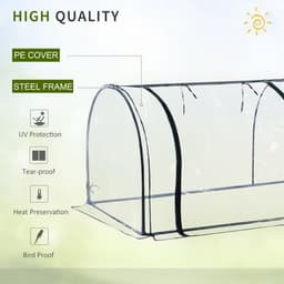 image-Mini Portable Gardening Flower Plants Greenhouse Warm House