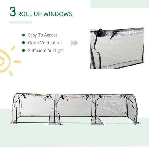 image-Mini Portable Gardening Flower Plants Greenhouse Warm House