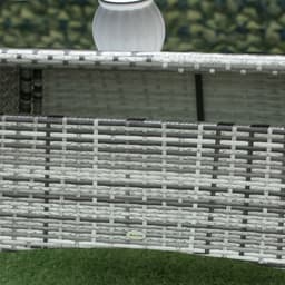 image-7pc Rattan Garden Furniture Dining Set Wicker Patio Conservatory Seater