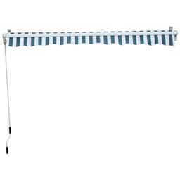 image-Retractable Awning, 2.5x2 m-Dark Green/White