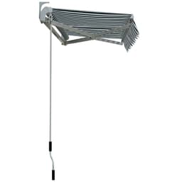 image-Retractable Awning, 2.5x2 m-Dark Green/White