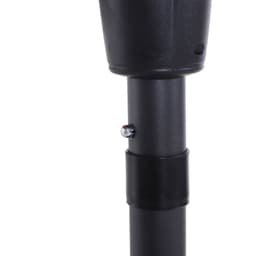 image-2.7 m Patio Umbrella, Aluminum Frame-Wine Red