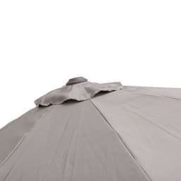 image-3m Cantilever Aluminium Frame Outdoor Garden Parasol Grey