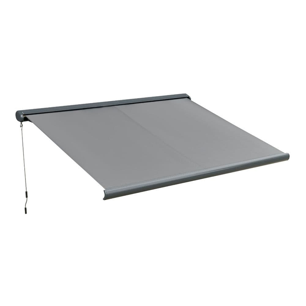 image-Cassette Electric Motorised Manual Awning Door Window Retractable Sunshade
