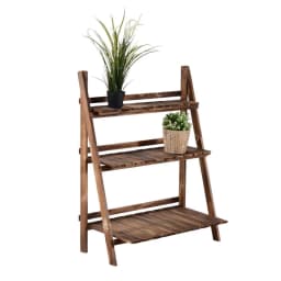 image-Flower Pot 3-Tier 80Lx 37Wx93H cm-Fir Wood