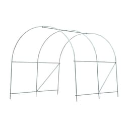 image-250L X 200W X 200H cm Walk-in Greenhouse-White PE