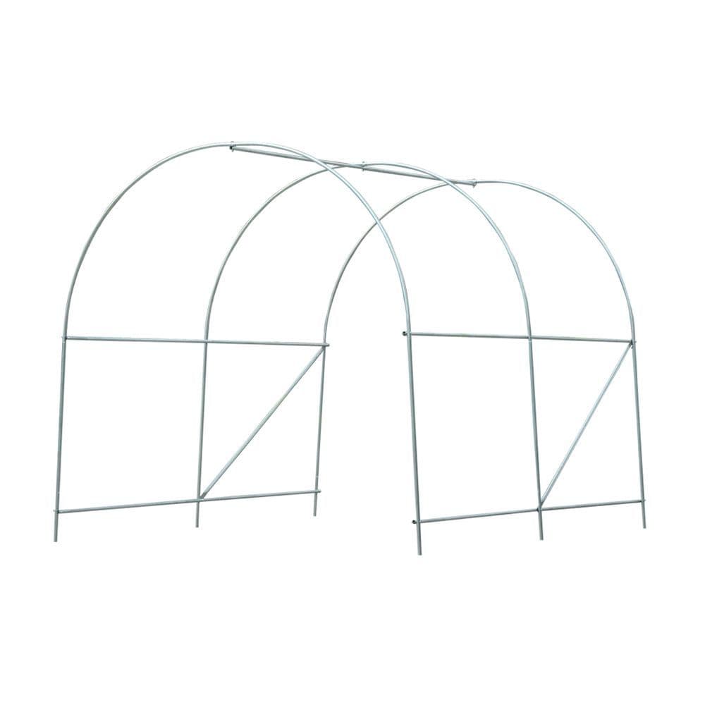 image-250L X 200W X 200H cm Walk-in Greenhouse-White PE