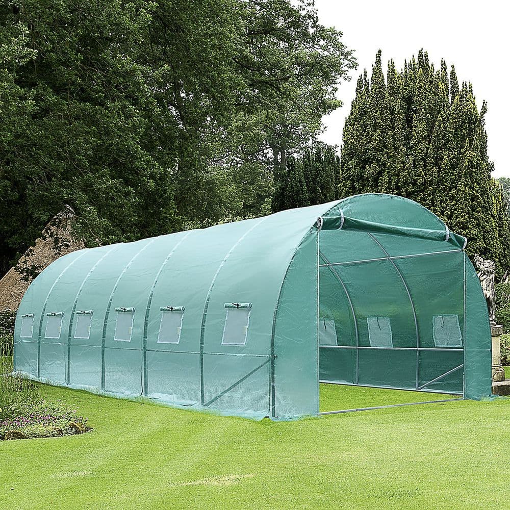 image-Walk-in Greenhouse Tunnel Round Gardening