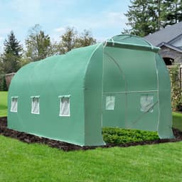 image-Walk-in Greenhouse Tunnel Round Gardening