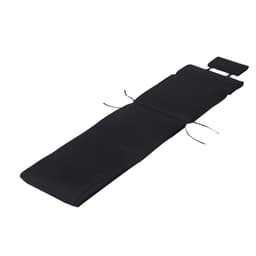 image-Garden Sun Lounger Chair Cushion Reclining Relaxer Indoor Outdoor