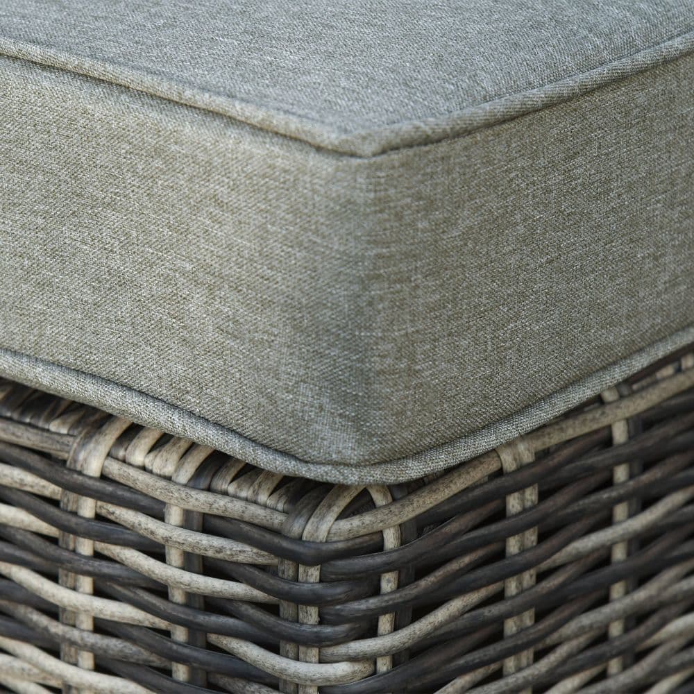image-5 Pcs PE Rattan Armchair Outdoor Garden Seating Comfort Balcony Home -Mixed Grey