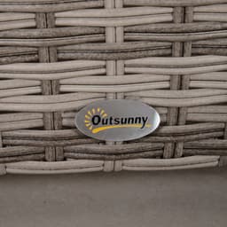 image-6-Seater Sofa & Coffee Table Rattan Outdoor Garden Furniture Set Grey