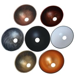 image-210mm Dome Easy Fit Light Shades Modern Ceiling Pendant Lampshades