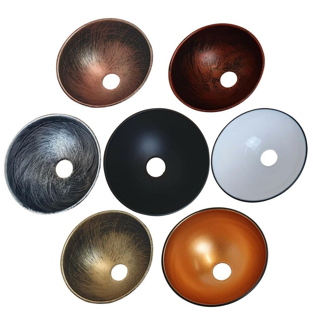 image-210mm Dome Easy Fit Light Shades Modern Ceiling Pendant Lampshades
