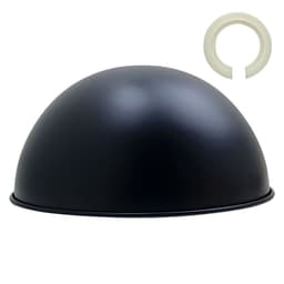 image-Retro Dome Easy Fit Light Shades Modern Ceiling Pendant Lampshades Metal colors