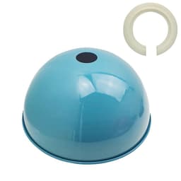 image-Retro Dome Easy Fit Light Shades Modern Ceiling Pendant Lampshades Metal colors