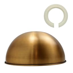 image-Retro Dome Easy Fit Light Shades Modern Ceiling Pendant Lampshades Metal colors