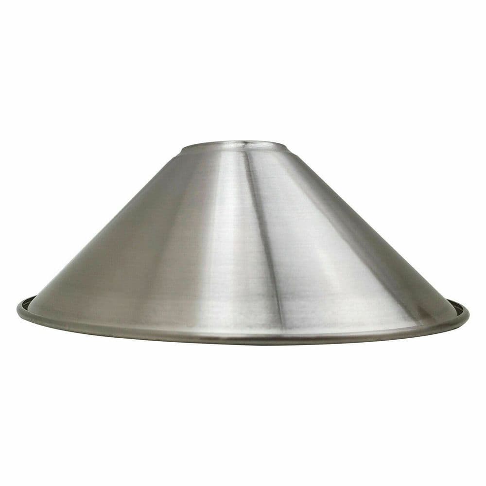 image-Modern22 x 10cm Cone Light Shades Metal Easy Fit Ceiling Pendant Hanging Lampshade only