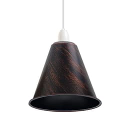 image-Large Easy Fit Pendant Light Shade 18cm Metal Lampshade Wall Lamp