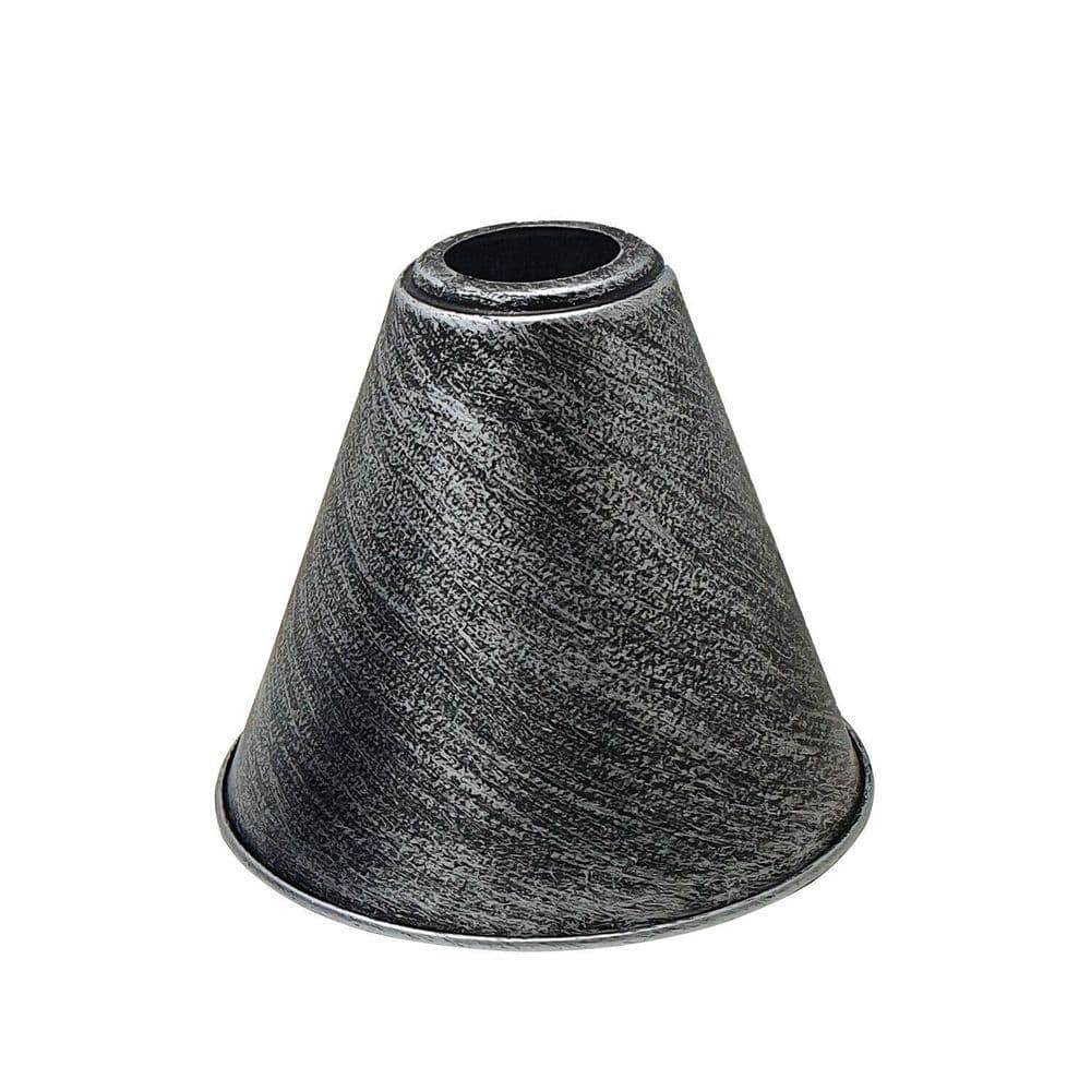 image-Large Easy Fit Pendant Light Shade 18cm Metal Lampshade Wall Lamp