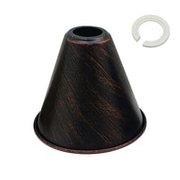 image-Large Easy Fit Pendant Light Shade 18cm Metal Lampshade Wall Lamp