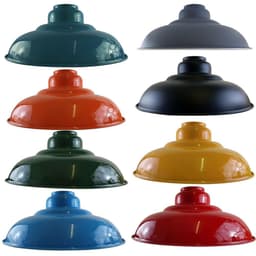 image-Ceiling Pendant Industrial Style Gloss Modern Metal Indoor Home Light Lampshade