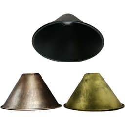 image-18mm x 10mm Large Easy Fit Pendant Light Shade Metal Lampshade Wall Lamp
