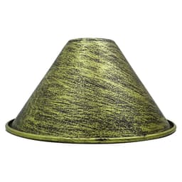 image-18mm x 10mm Large Easy Fit Pendant Light Shade Metal Lampshade Wall Lamp