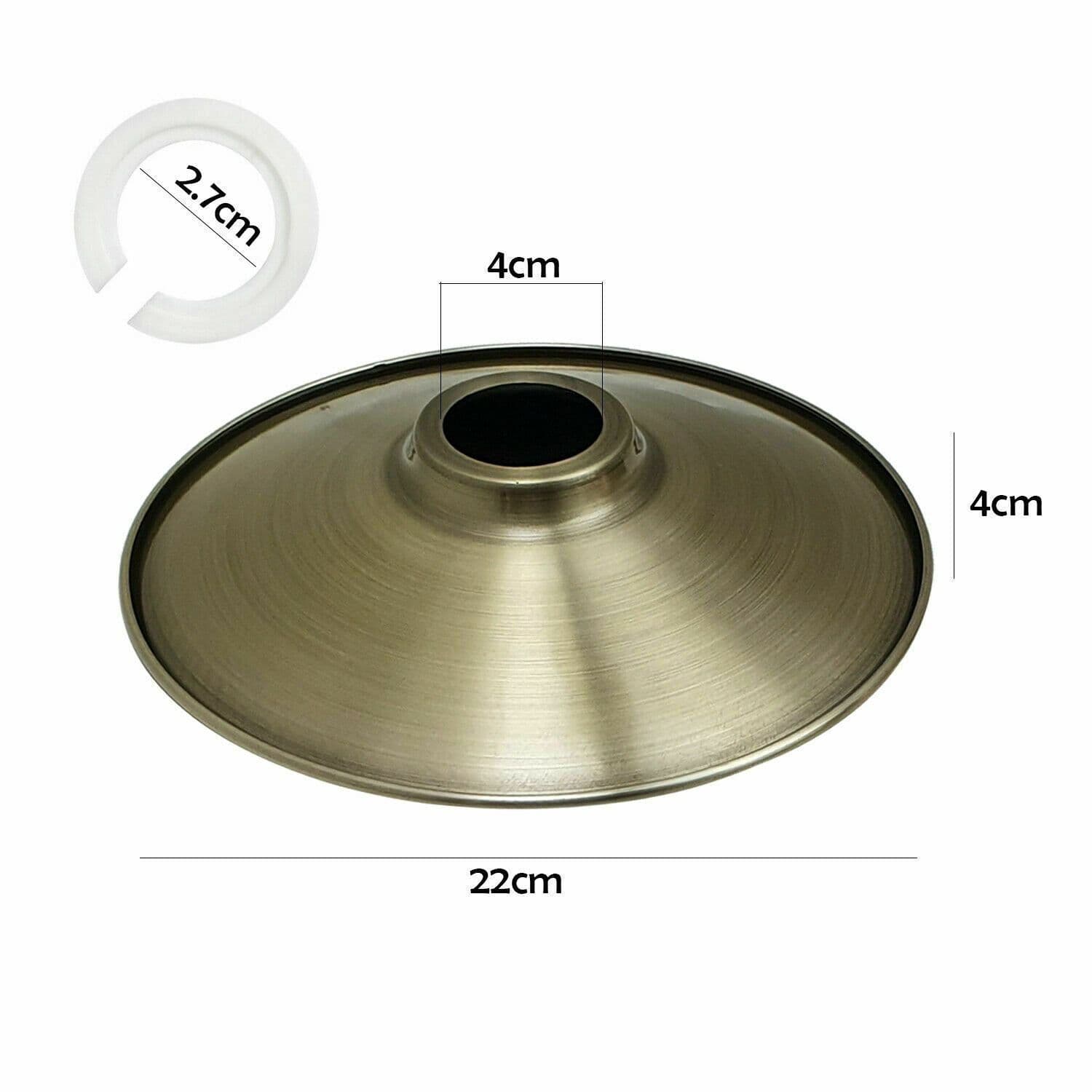 image-Vintage Metro Pendant Shade Metal Retro Bedroom Modern Lamp style Home light