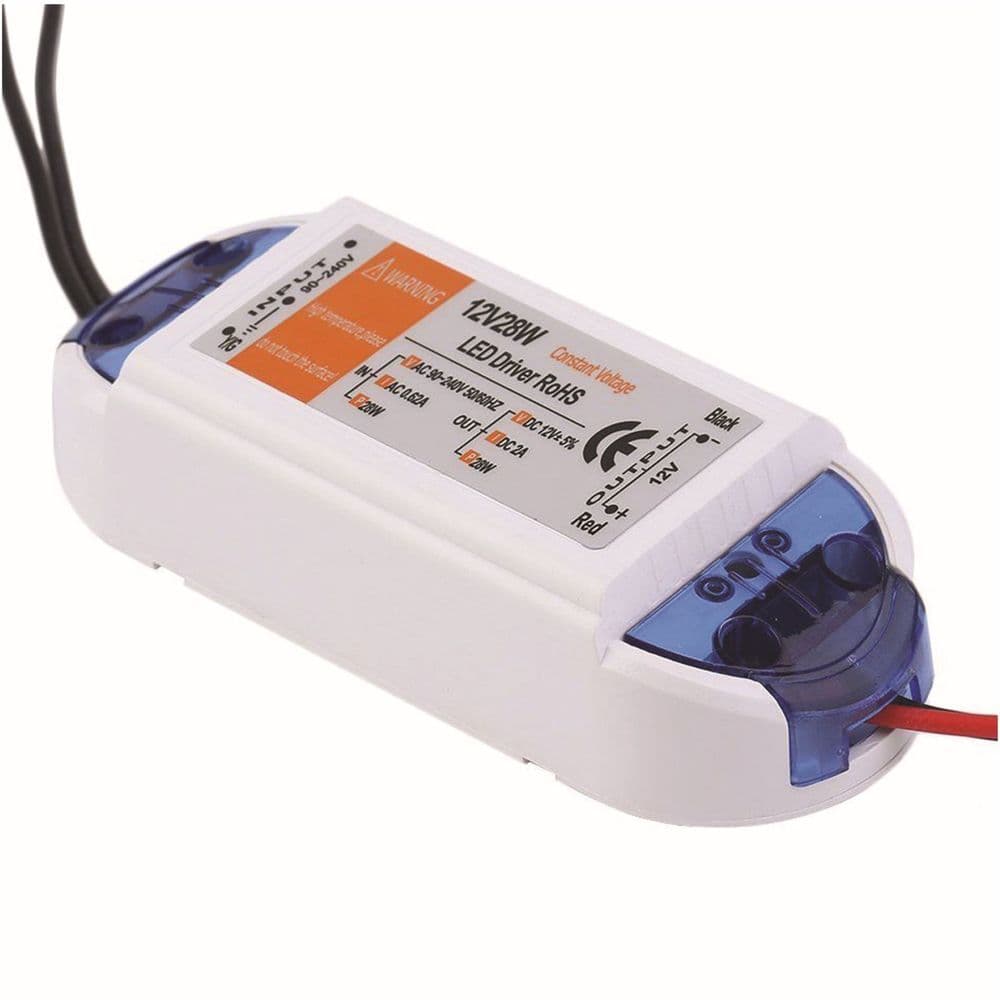 image-LED 18W100W Power Adapter Driver DC12V LED Transformer for LED Strips MR16 CCTV