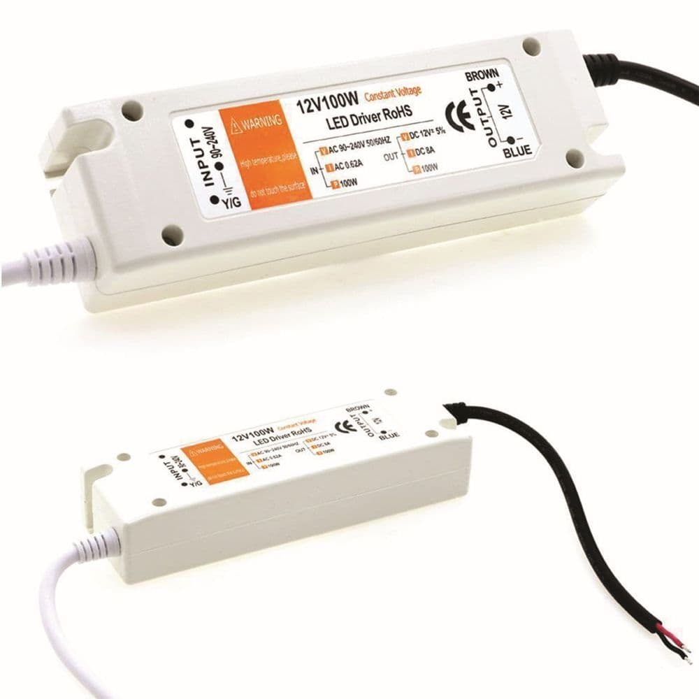 image-LED 18W100W Power Adapter Driver DC12V LED Transformer for LED Strips MR16 CCTV