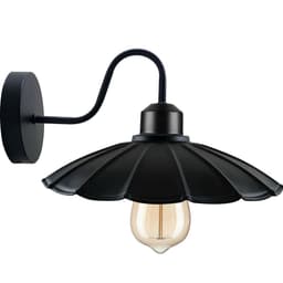image-Vintage Industrial Antique Brass Wall Sconces Metal Shade Indoor Light Fitting